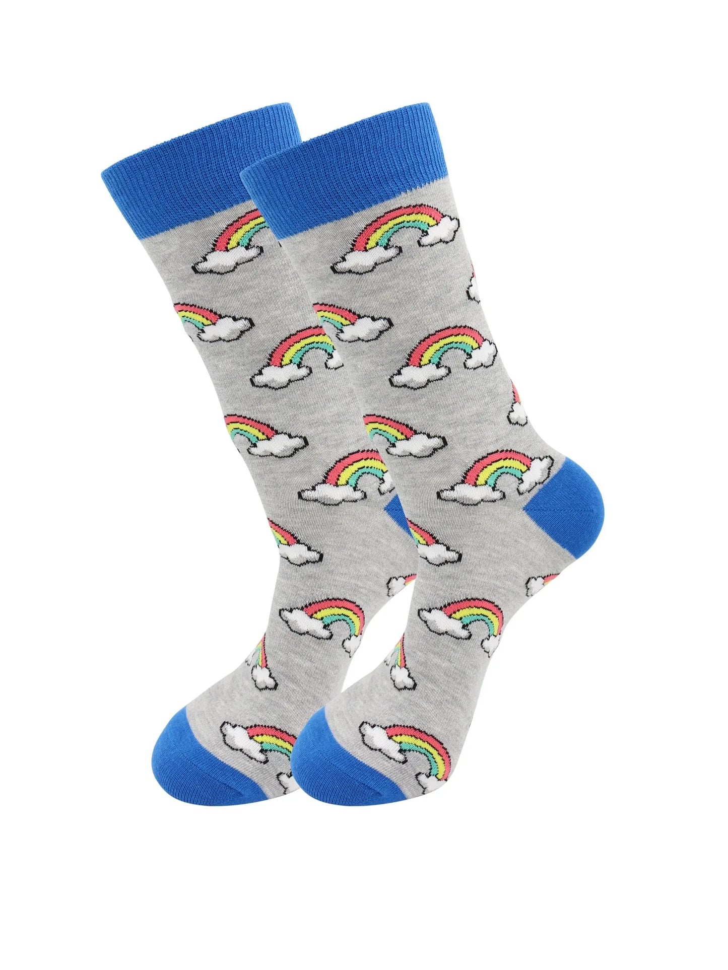Cloud Rainbow Socks - Comfy Cotton for Men & Women - Real Sic - Flyclothing LLC