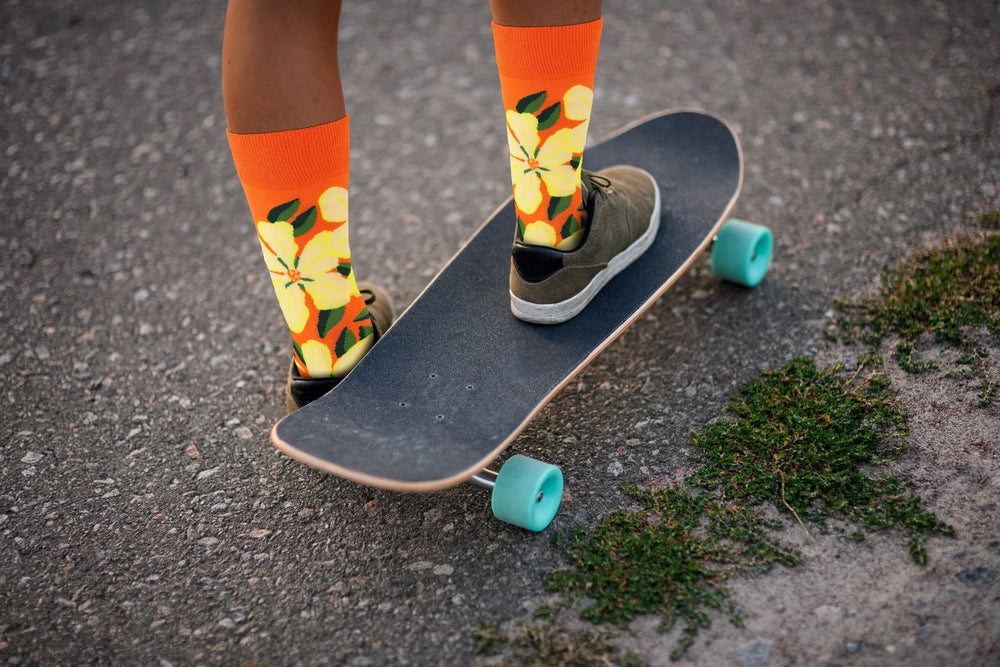 Flower Socks - Comfy Cotton for Women - Real Sic - Flyclothing LLC
