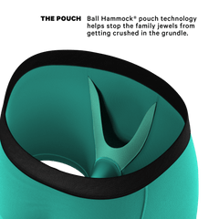 The Cyantific Theory | Turquoise Ball Hammock® Pouch Underwear - Shinesty