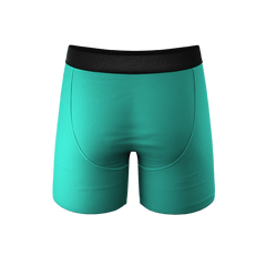 The Cyantific Theory | Turquoise Ball Hammock® Pouch Underwear - Shinesty