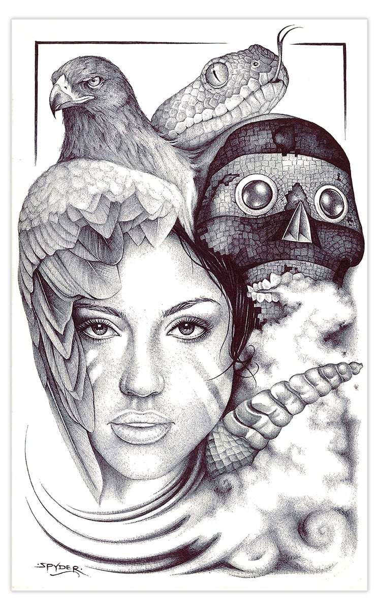 Black Market Art Company Cycle of Life Print - Black Market Art Company - Flyclothing LLC