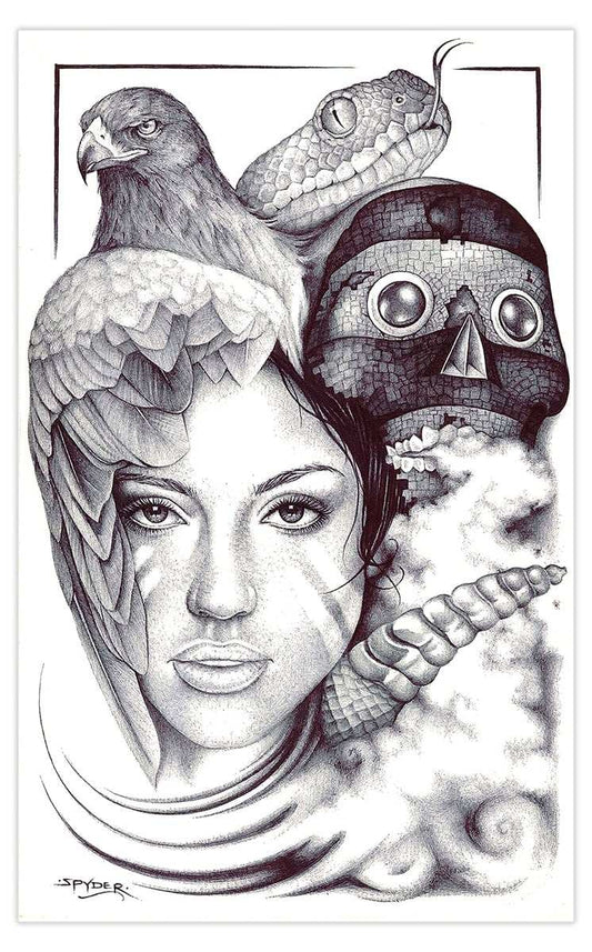 Black Market Art Company Cycle of Life Print - Black Market Art Company - Flyclothing LLC