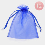 12PCS - Organza Drawstring Gift Bags - Madeline Love - Flyclothing LLC
