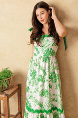 FOREVER MINE WOVEN MIDI DRESS - Flying Tomato - Flyclothing LLC