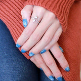 DA138 - High polished (no plating) Stainless Steel Ring with AAA Grade CZ in Clear - Alamode - Flyclothing LLC