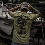 Daddy's Money Can't Buy You Balls Men's T-Shirt - DIRTY COWBOY USA - Flyclothing LLC