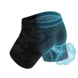 The Darkside | Black Camouflage Fart Proof Ball Hammock® Pouch Underwear - Shinesty - Flyclothing LLC