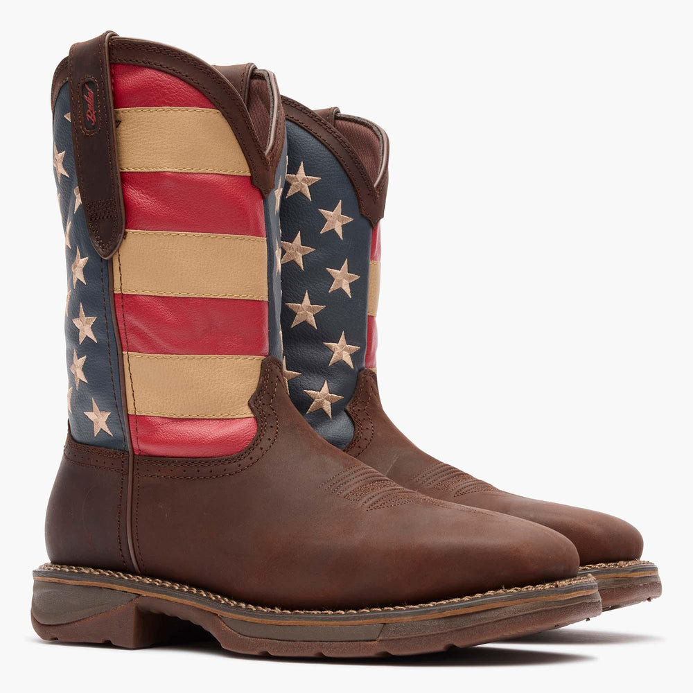 Durango® Workin' Rebel Patriotic Steel Toe Work Boot - Durango - Flyclothing LLC