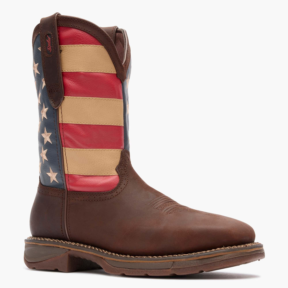 Durango® Workin' Rebel Patriotic Steel Toe Work Boot - Durango - Flyclothing LLC