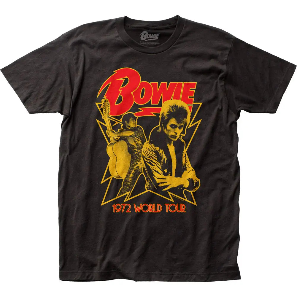 David Bowie 1972 World Tour T-Shirt 4XL - David Bowie - Flyclothing LLC