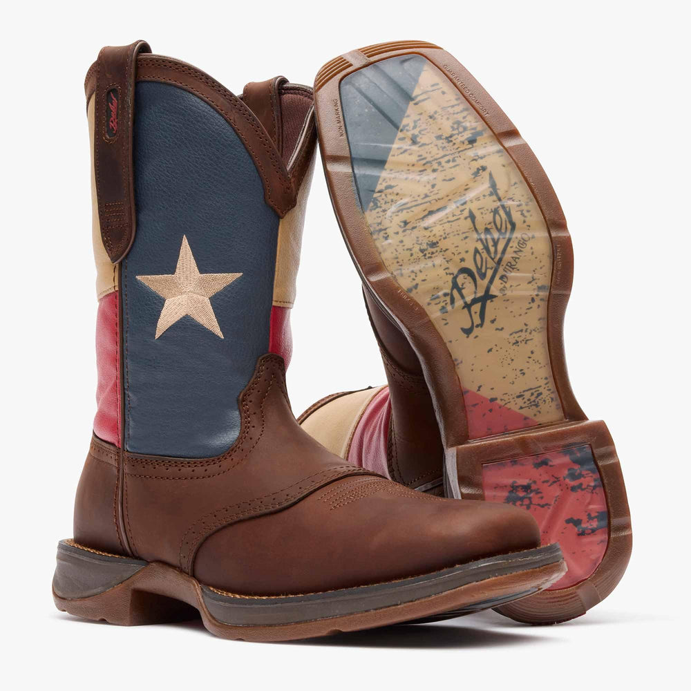Rebel by Durango® Texas Flag Western Boot - Durango - Flyclothing LLC