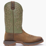 Rebel by Durango® Coffee & Cactus Pull On Western Boot - Durango - Flyclothing LLC