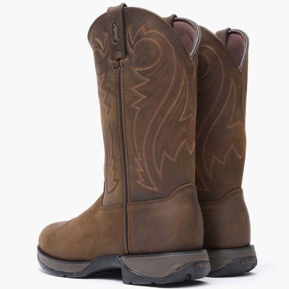 Rebel by Durango® Chocolate Pull On Western Boot - Durango - Flyclothing LLC