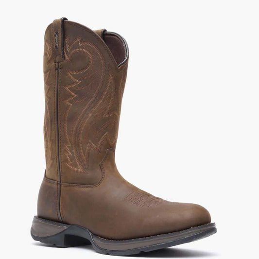 Rebel by Durango® Chocolate Pull On Western Boot - Durango - Flyclothing LLC