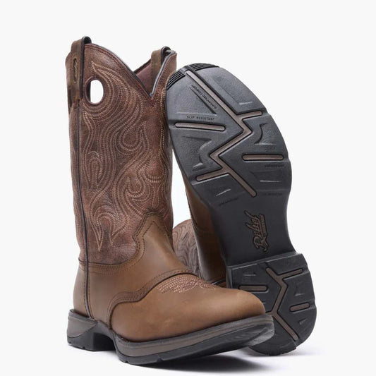 Rebel by Durango® Brown Saddle Western Boot - Durango - Flyclothing LLC