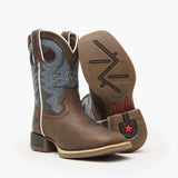 Durango® Lil' Rebel Pro Little Kid's Blue Western Boots - Durango - Flyclothing LLC