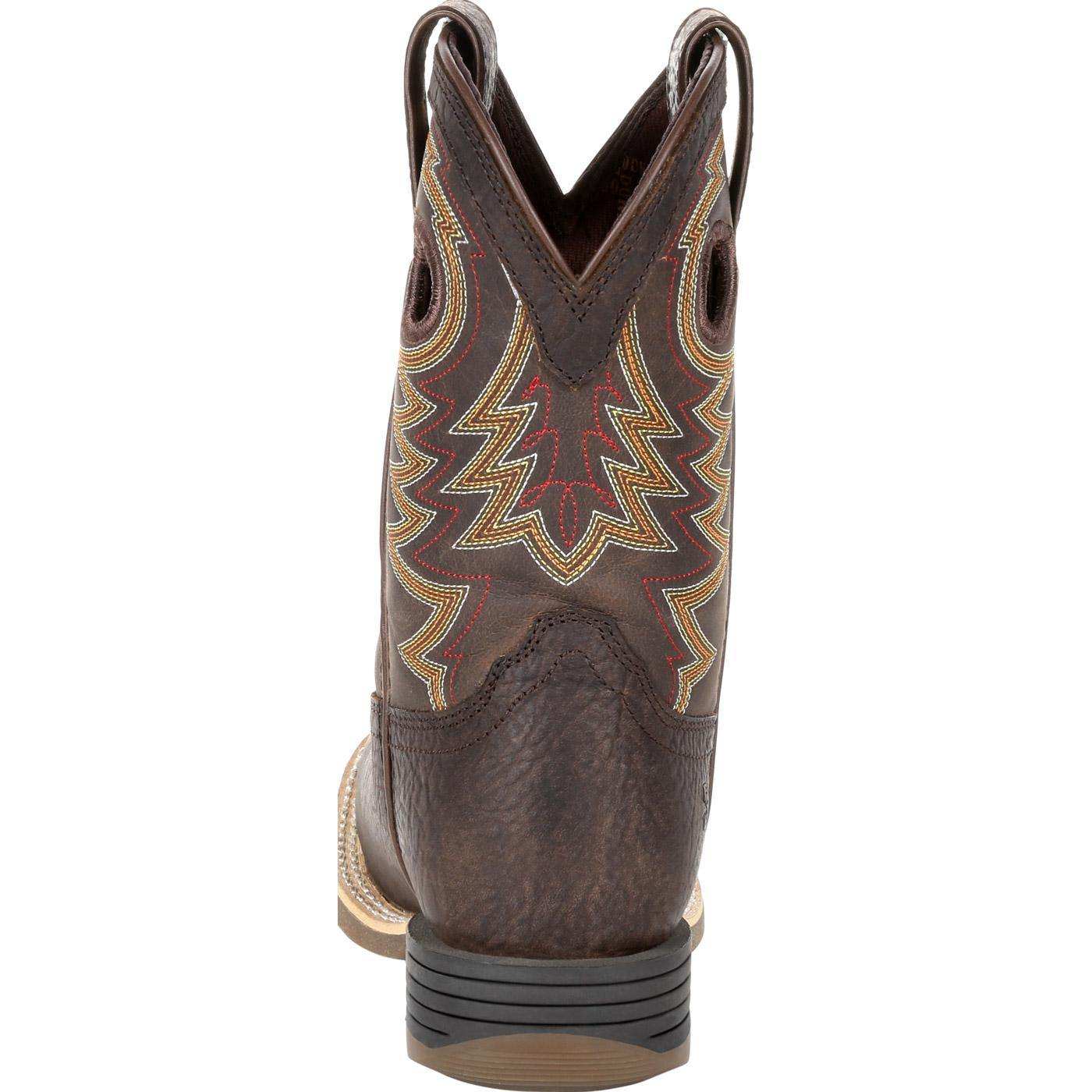 Durango Lil' Rebel Pro™ Little Kid's Brown Western Boot - Durango - Flyclothing LLC