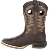Durango Lil' Rebel Pro™ Big Kid's Brown Western Boot - Durango - Flyclothing LLC