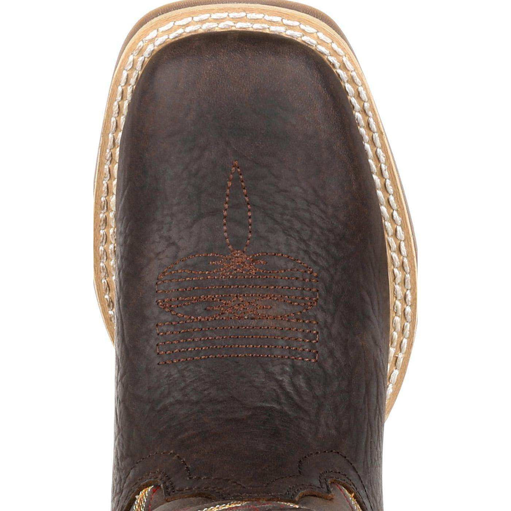 Durango Lil' Rebel Pro™ Big Kid's Brown Western Boot - Durango - Flyclothing LLC