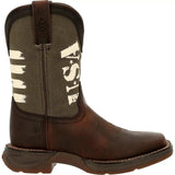 Lil' Rebel™ by Durango Big Kids' Army Western Boot - Durango - Flyclothing LLC