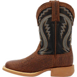 Durango Lil' Rebel Pro™ Little Kid's Acorn/Black Onyx Western Boots - Durango - Flyclothing LLC