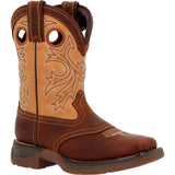Lil’ Rebel™ by Durango Little Kids’ Brown Tan Western Boot