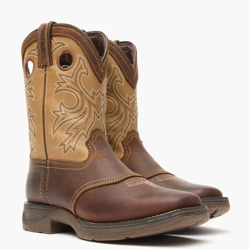 Lil’ Rebel™ by Durango Little Kids’ Brown Tan Western Boot - Durango - Flyclothing LLC