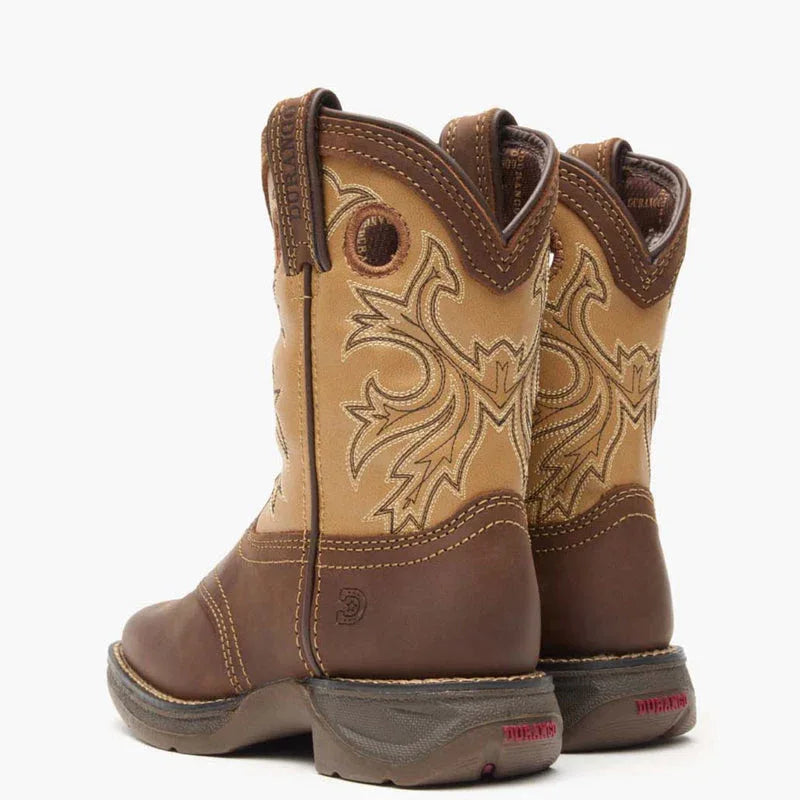 Lil’ Rebel™ by Durango Little Kids’ Brown Tan Western Boot - Durango - Flyclothing LLC