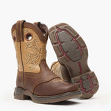 Lil’ Rebel™ by Durango Little Kids’ Brown Tan Western Boot - Durango - Flyclothing LLC