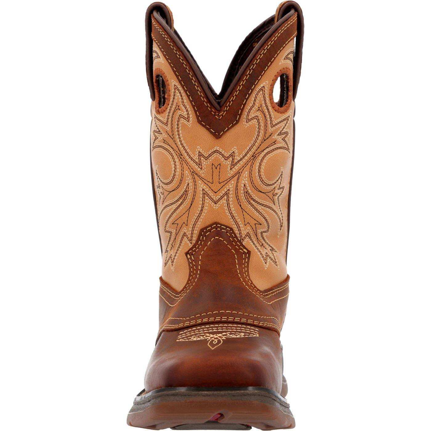 Lil’ Rebel by Durango Big Kids Brown Tan Western Boot - Durango - Flyclothing LLC
