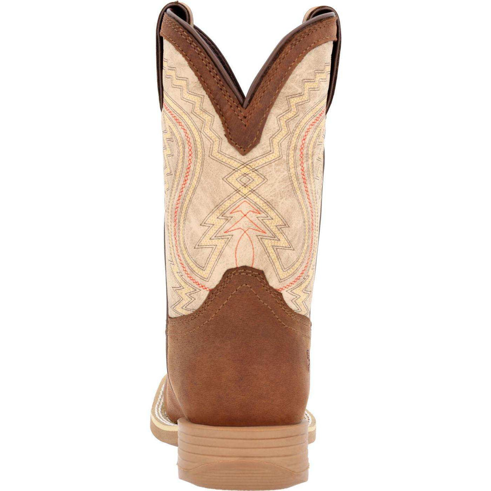 Durango Lil' Rebel Pro™ Little Kids' Coffee and Bone Western Boot - Durango - Flyclothing LLC