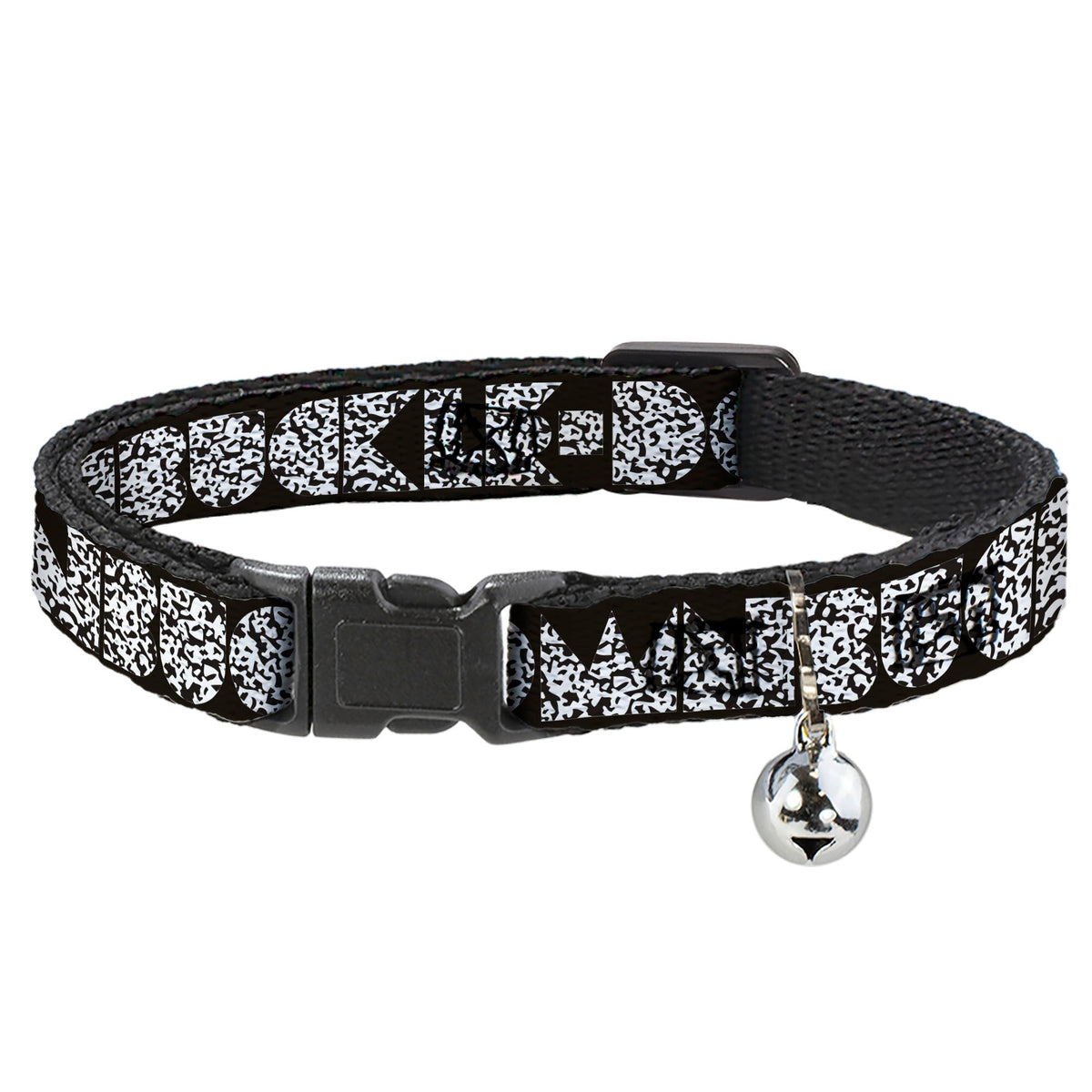 Cat Collar Breakaway - BUCKLE-DOWN Shapes Black Camo White Black