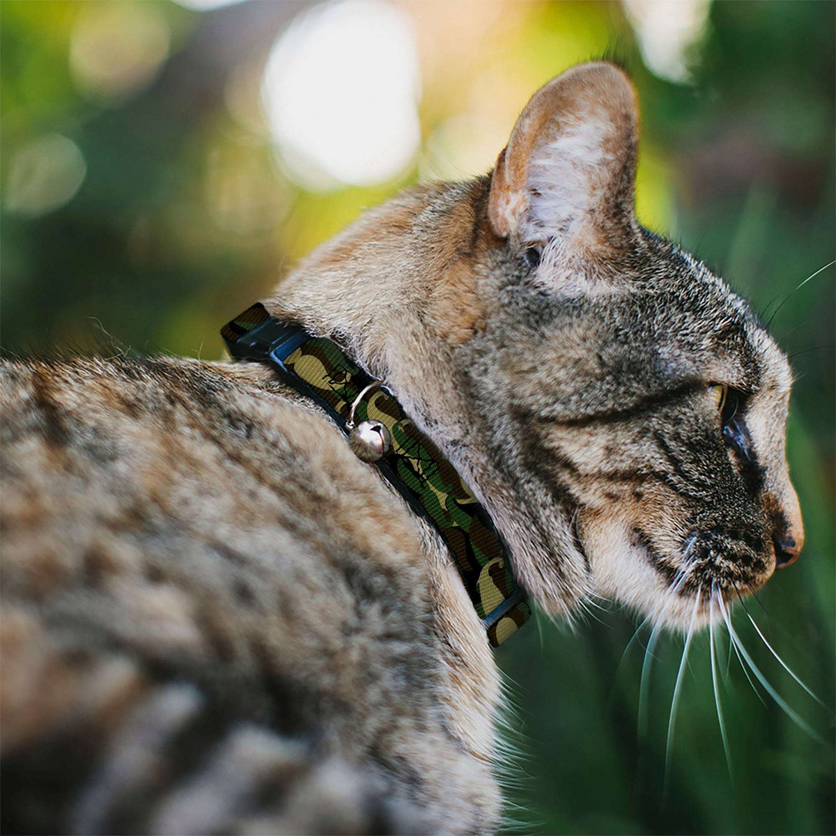 Cat Collar Breakaway - Camo'stache