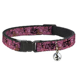 Cat Collar Breakaway - Hunting Camo Pinks - Buckle-Down - Flyclothing LLC
