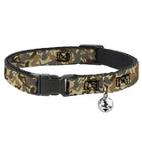 Cat Collar Breakaway - Mud Flap Girls Camo Browns - Buckle-Down - Flyclothing LLC