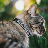 Breakaway Cat Collar with Bell - The Apothecary Diaries Chibi Maomao Expressions Flip White