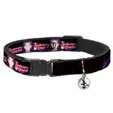 Breakaway Cat Collar with Bell - THE APOTHECARY DIARIES Jinshi Pose and Title Logo Black
