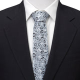 DC Batman Patterned Floral Blue Men's Tie - Cufflinks.com - Flyclothing LLC