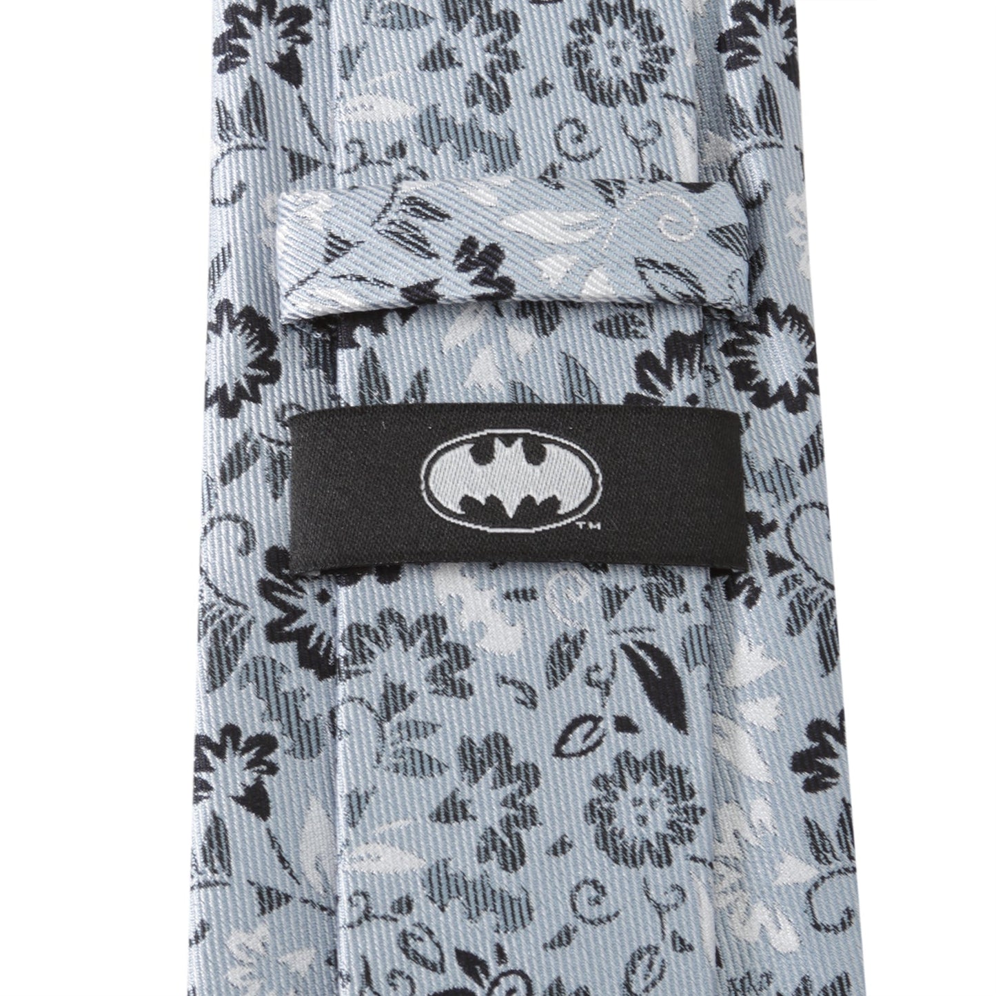 DC Batman Patterned Floral Blue Men's Tie - Cufflinks.com - Flyclothing LLC