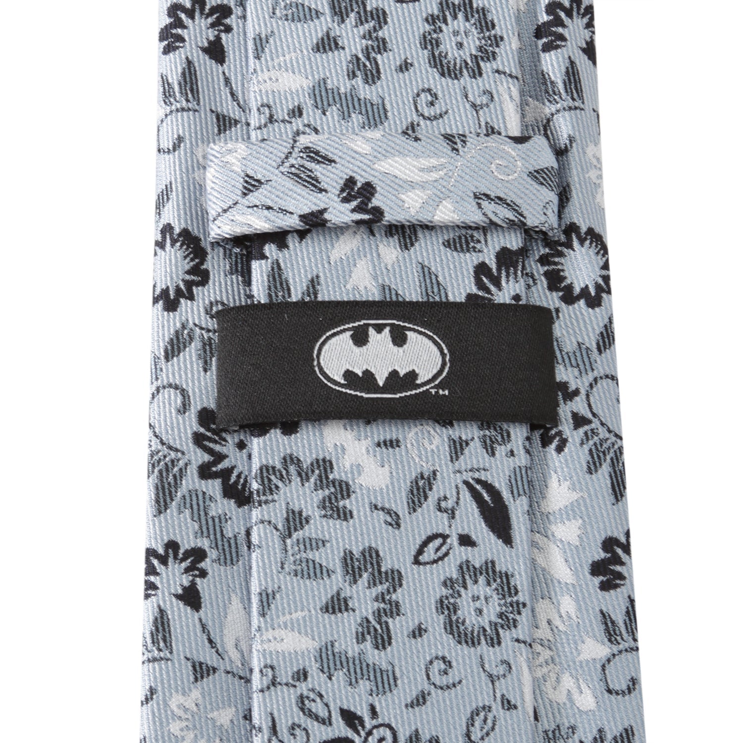 DC Batman Patterned Floral Blue Men's Tie - Cufflinks.com - Flyclothing LLC