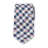 DC Batman Plaid Navy Men's Tie - Cufflinks.com - Flyclothing LLC