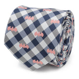 DC Batman Plaid Navy Men's Tie - Cufflinks.com - Flyclothing LLC