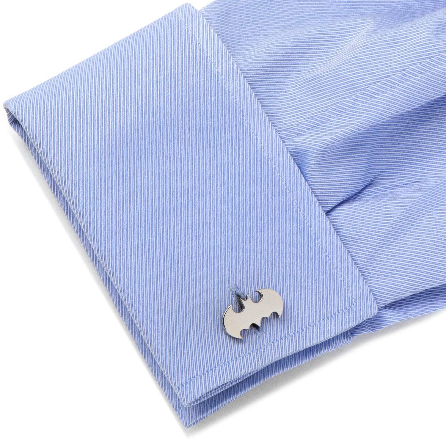 DC Batman Stainless Steel Cufflinks - Cufflinks.com - Flyclothing LLC