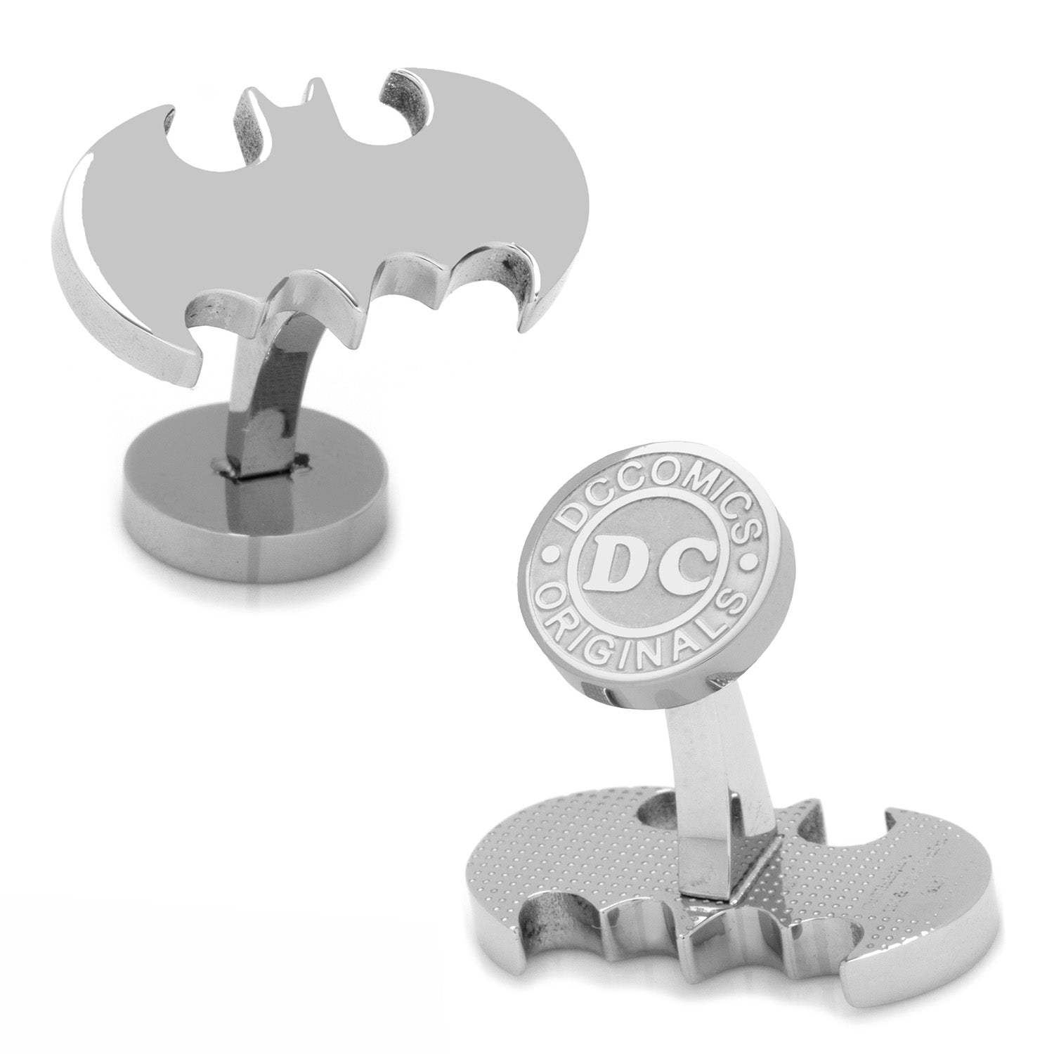 DC Batman Stainless Steel Cufflinks - Cufflinks.com - Flyclothing LLC