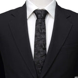 DC Batman Comic Black Tie - Cufflinks.com - Flyclothing LLC