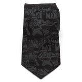 DC Batman Comic Black Tie - Cufflinks.com - Flyclothing LLC