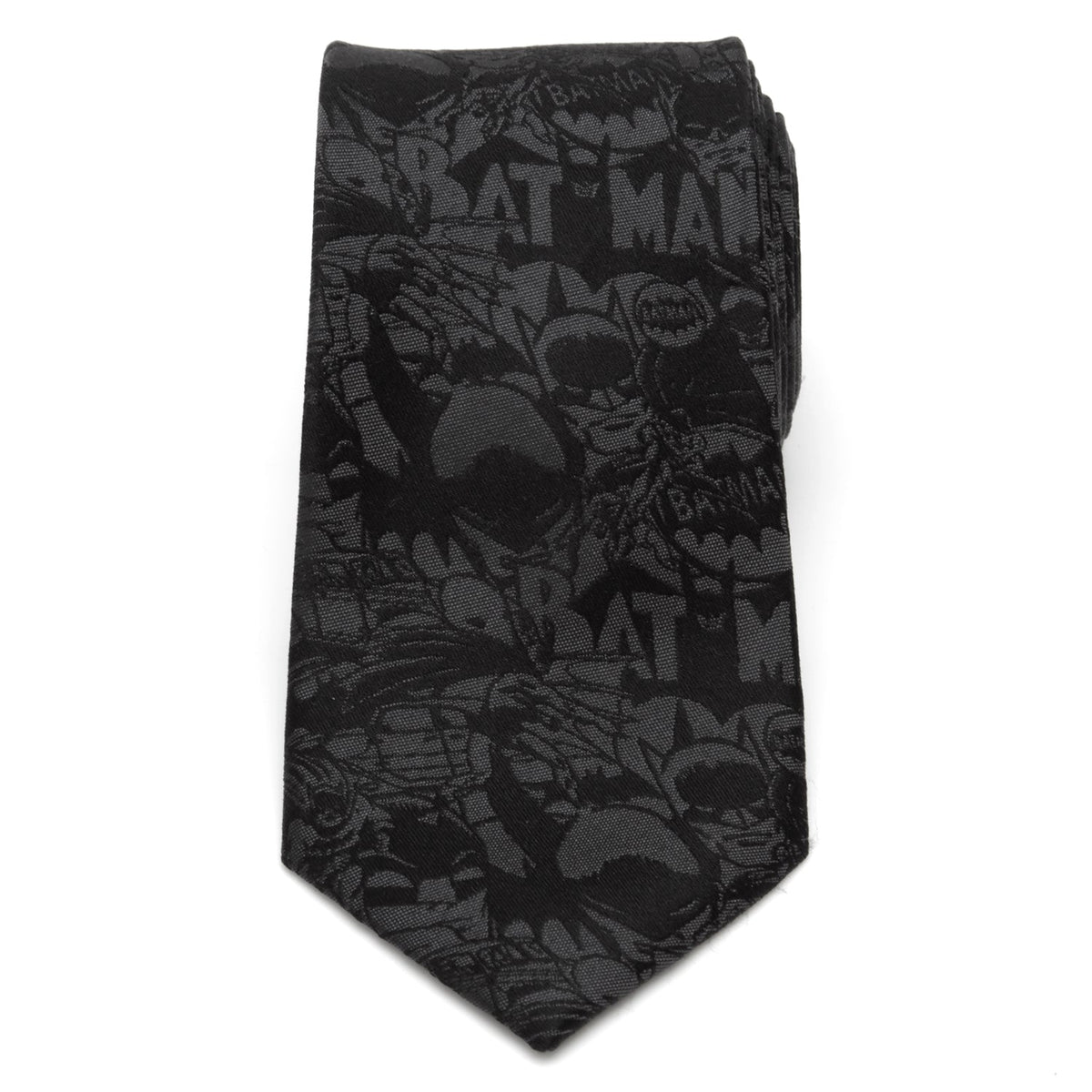 DC Batman Comic Black Tie - Cufflinks.com - Flyclothing LLC