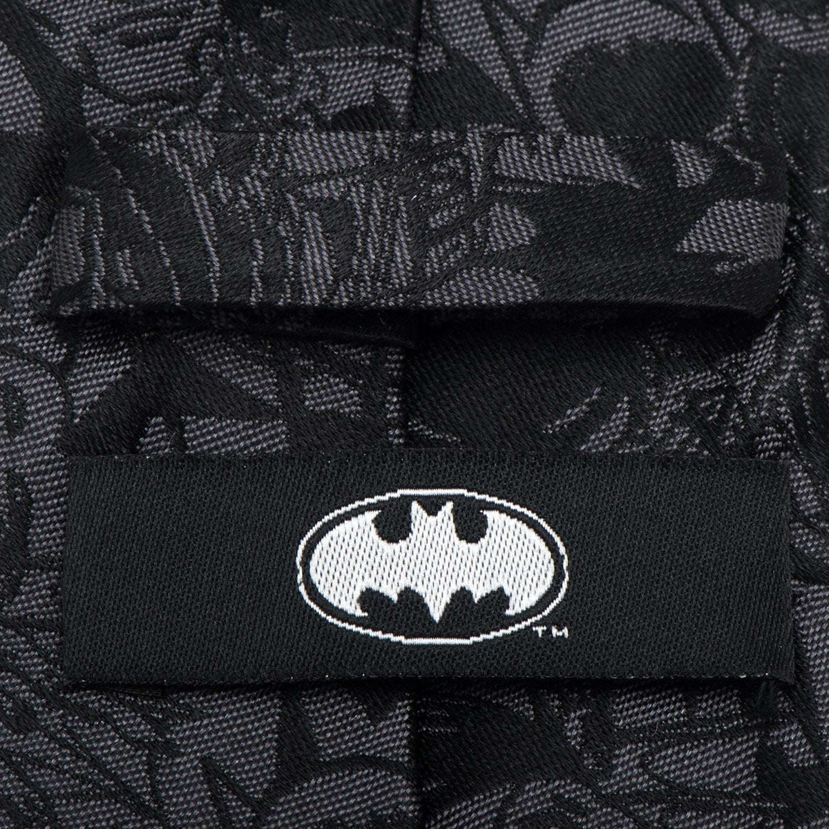 DC Batman Comic Black Tie - Cufflinks.com - Flyclothing LLC