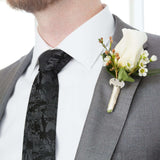 DC Batman Comic Black Tie - Cufflinks.com - Flyclothing LLC