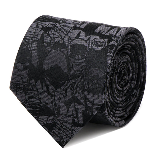 DC Batman Comic Black Tie